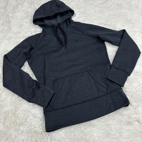 Nike Therma DRI-FIT Gray Woman’s Hooded Pull Over size small - Picture 1 of 10